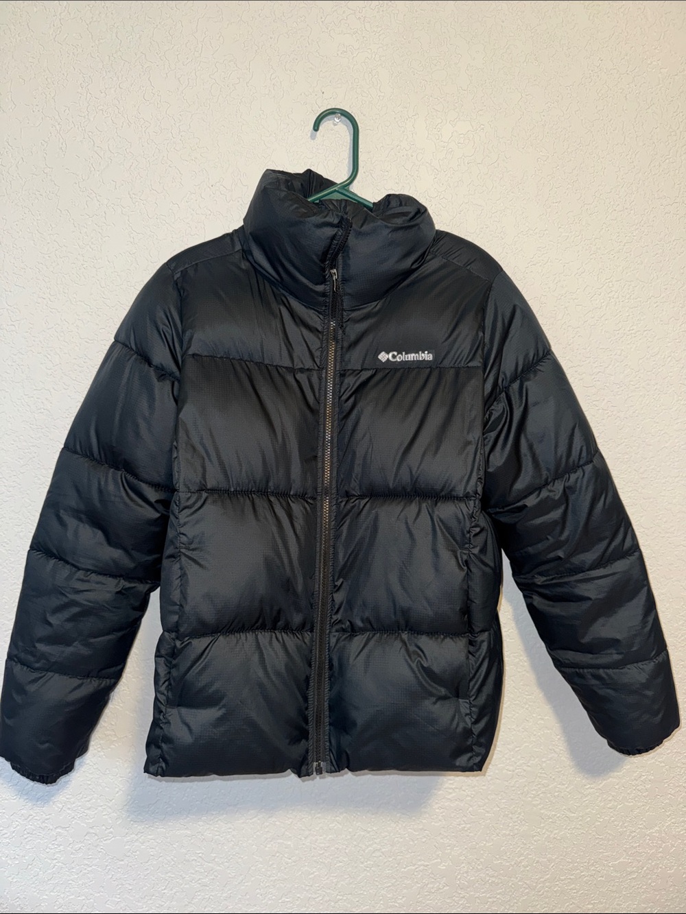 Womens Columbia Black Puffer Coat